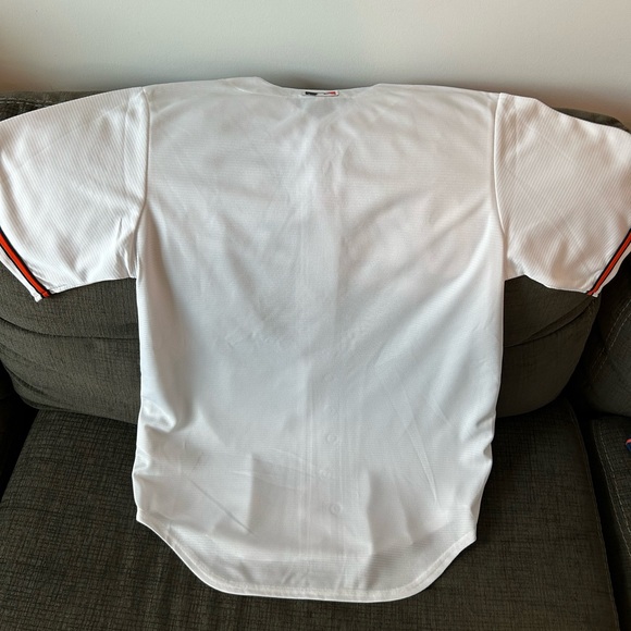 Nike Authentic Baltimore Orioles MLB Baseball White Jersey Men’s Size: M - Picture 6 of 6